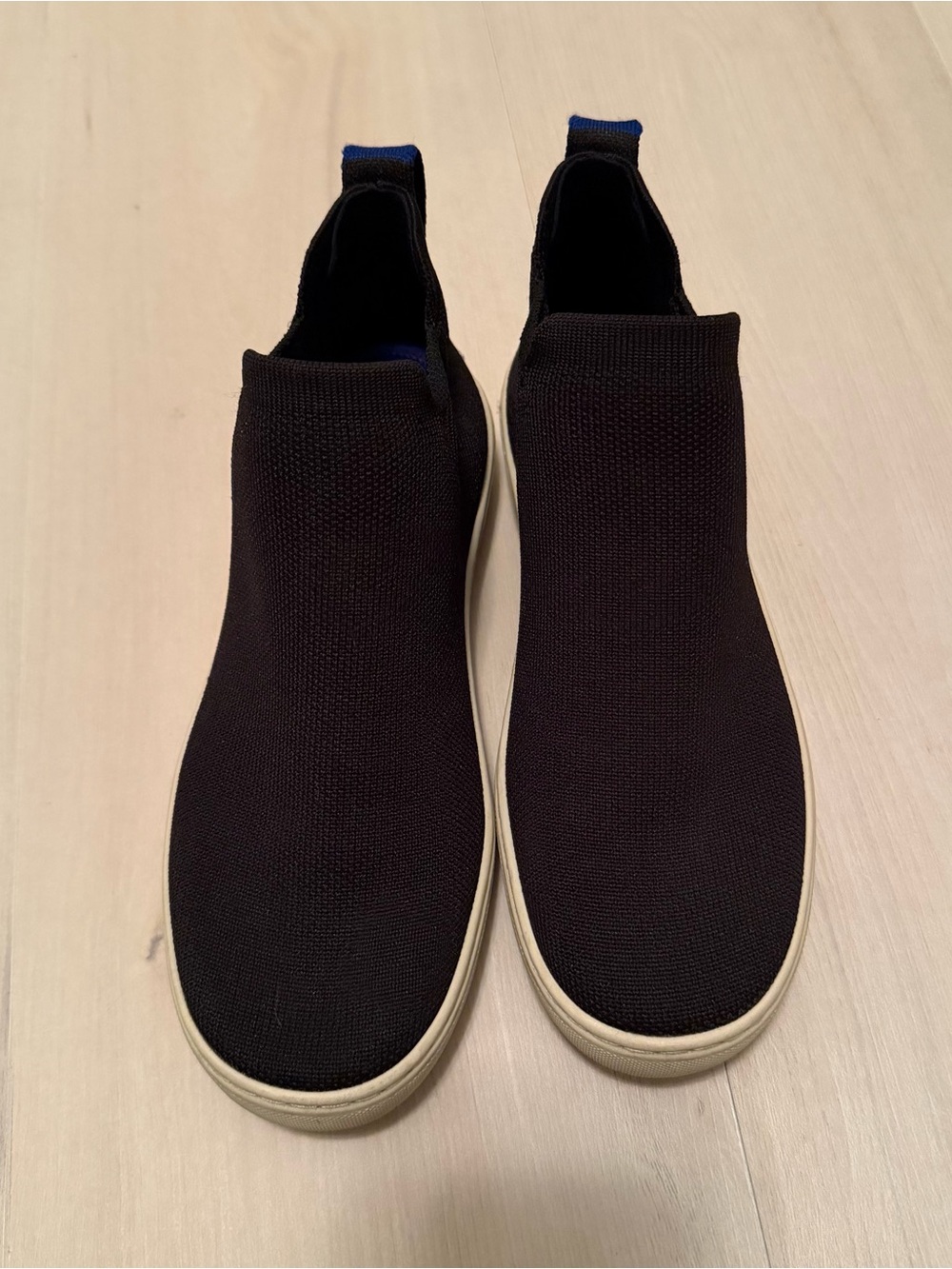 Rothy's Black Knit Slip-On Shoes Size 6 - Picture 3 of 7